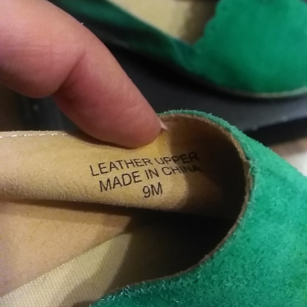 TALBOTS IZZY SCALLOP-EDGE ESPADRILLES 9M - Picture 6 of 8